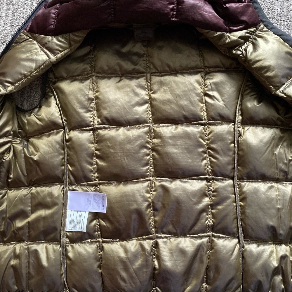 Eddie Bauer Maroon Quilted Down Vest - Picture 6 of 6